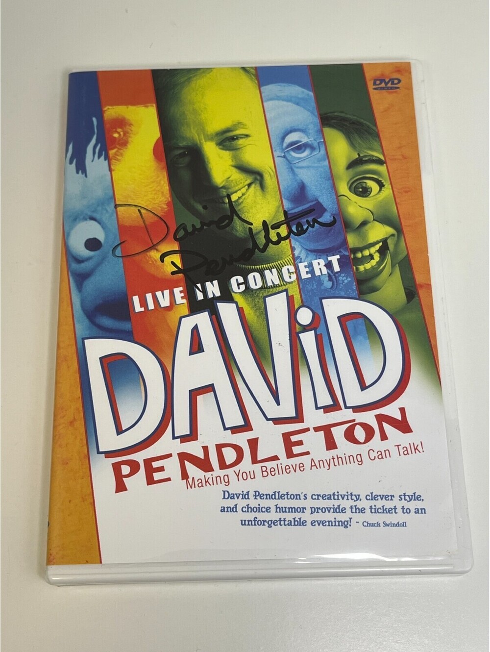 David Pendleton Live in Concert - Autographed